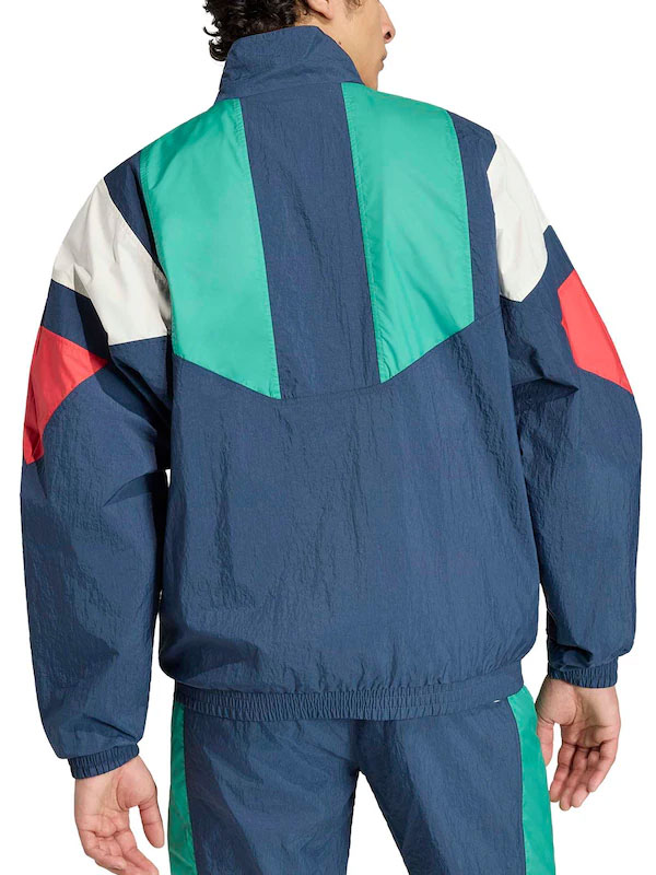 2026 FIFA World Cup Italy National Football Team EQT Blue Retro Track Top Jacket