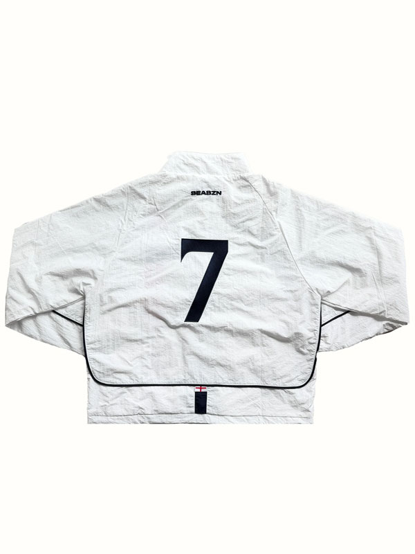 FIFA World Cup 2026 England National Football Team White Windbreaker Jacket