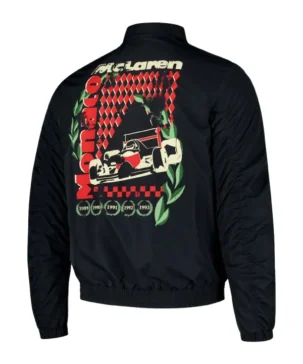 Monaco Grand Prix 2025 Formula 1 Team McLaren Black Jacket