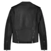 The Jacket World Classic Black Unisex Biker Leather Jacket