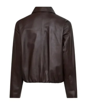 The Jacket World Dark Brown Leather Jacket