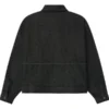 The Jacket World Vintage Black Unisex Denim Workwear Jacket