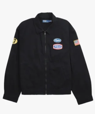2025 F1 British Grand Prix Winner Lando Norris Ralph’s Garage 67 Black Jacket