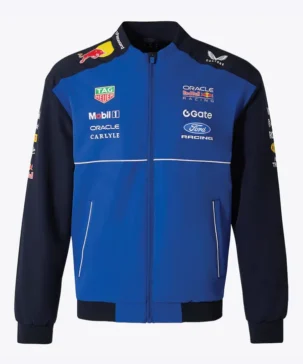 2026 Formula One Motorsport Team Oracle Red Bull Racing Blue Bomber Jacket