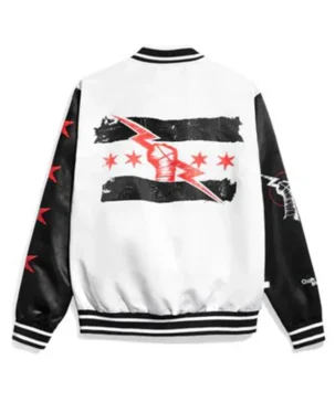 American Wrestler WWE CM Punk Varsity Jacket