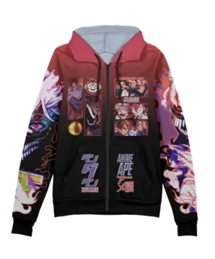 Dandadan Ken Okarun Takakura Hooded Jacket