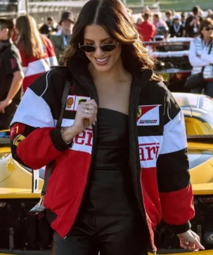 Erin Holland Formula 1 Racing Team Ferrari Cotton Racing Jacket