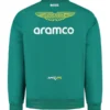 F1 Team Aston Martin Green Bomber Jacket