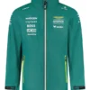 F1 Team Aston Martin Green Rain Jacket