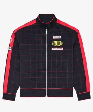 Formula 1 Las Vegas Grand Prix Black Grid Jacket