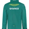 Formula 1 Team Aston Martin Aramco Cognizant Green Rain Jacket