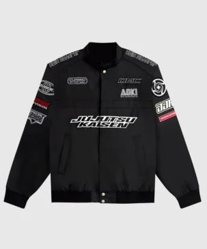 Jujutsu Kaisen JJK Black Race Jacket