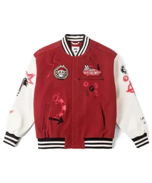 Labubu The Monsters Varsity Baseball Jacket