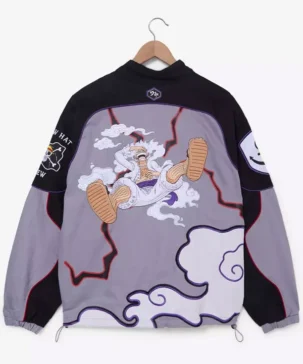 Luffy One Piece Gear 5 Cotton Moto Jacket