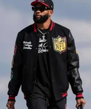 NFL KhaDarel Hodge HBCU Varsity Jacket