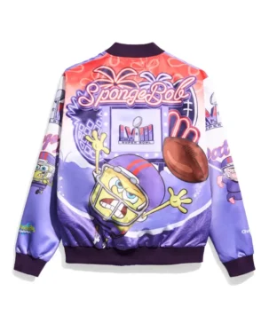 National Football League Super Bowl LVIII x SpongeBob SquarePants Varsity Jacket