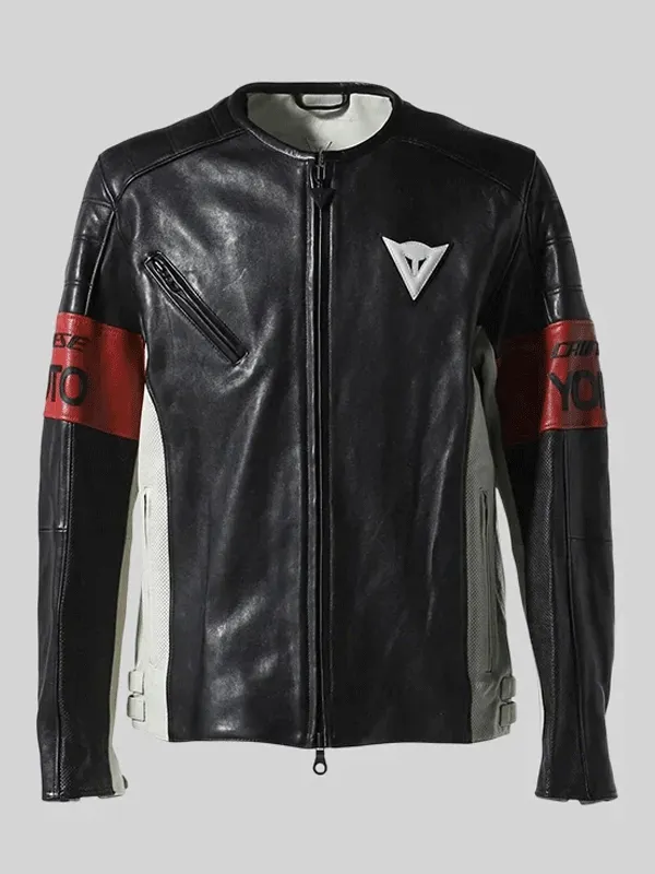 Travis Scott x F1 Miami Grand Prix Leather Jacket