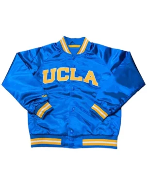 UCLA Bruins Football Team Satin Varsity Jacket