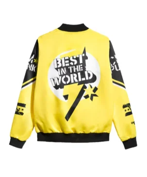 WWE CM Punk Go To Sleep Satin Varsity Jacket