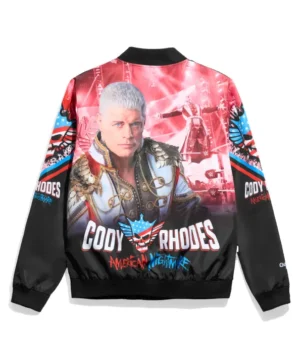 WWE Professional Wrestler Cody Rhodes American Nightmare Black Fanimation Jacket