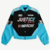 Justice x NASCAR Checkered Flag Racing Jacket