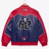 Marvel Spider Man Red Leather Moto Jacket