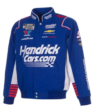 NASCAR Cup Series 2026 Kyle Larson Hendrickcars Blue Cotton Twill Jacket