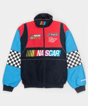 NASCAR Cup Series Since 1948 Pit Stop Color Blocked Racing Jacket