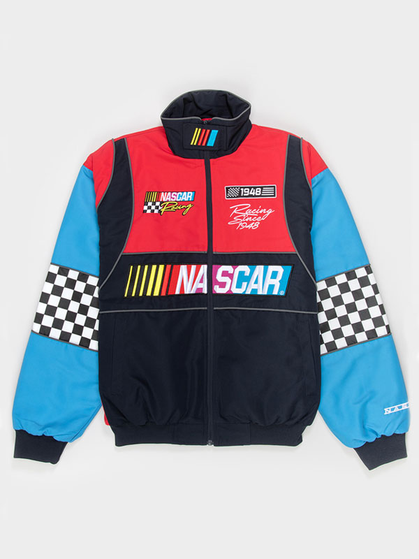 NASCAR Cup Series Since 1948 Pit Stop Color Blocked Racing Jacket