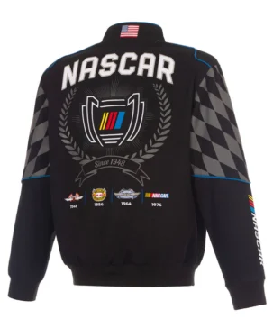 NASCAR EST. 1948 Black Twill Racing Jacket
