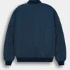 The Jacket World 2026 Men’s Silhouette and Versatile Blue Bomber Jacket