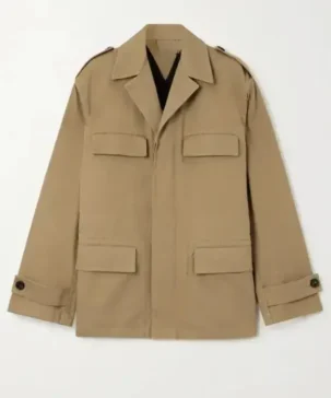 The Jacket World Beige Cotton Drill Jacket