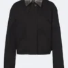 The Jacket World Layered Cotton Twill Jacket