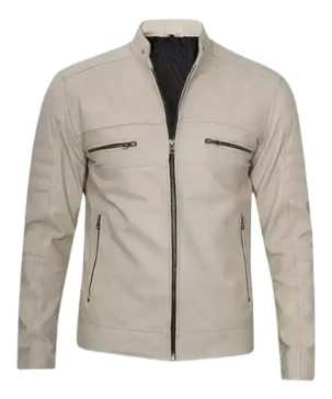 The Jacket World Mens Cafe Racer Jacket