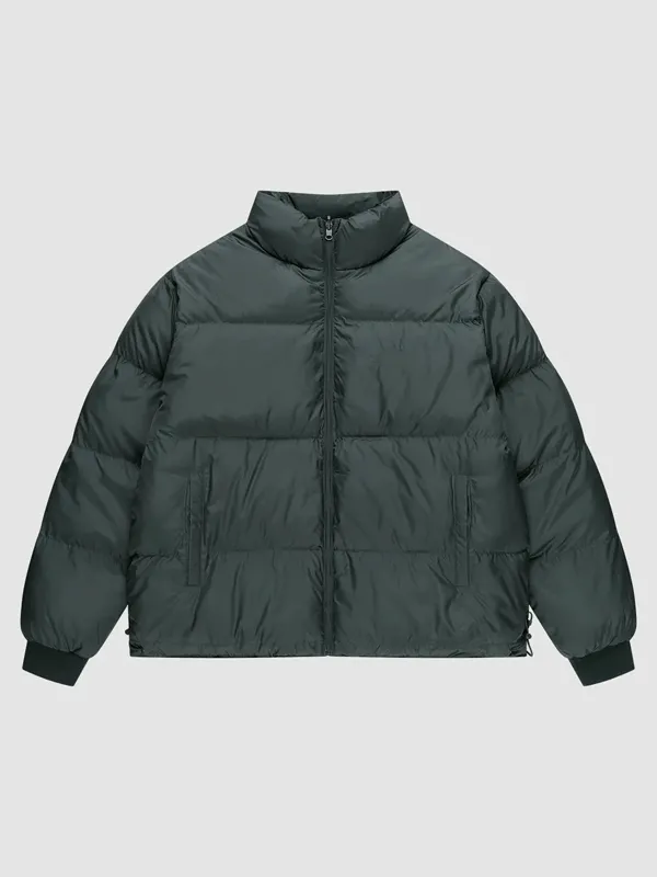 The Jacket World Green Puffer Jacket